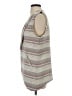 BCBGeneration Stripes Gray Vest Size S - photo 5