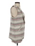 BCBGeneration Stripes Gray Vest Size S - photo 4