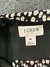J.Crew Factory Store 100% Polyester Polka Dots Black Long Sleeve Blouse Size M - photo 4
