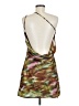 Haute Graphic Brown Cocktail Dress Size M - photo 2