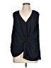 Cinq à Sept 100% Polyester Black Sleeveless Blouse Size L - photo 1