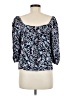 Sanctuary 100% Rayon Blue 3/4 Sleeve Blouse Size M - photo 2