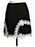 Unbranded 100% Polyester Black Casual Skirt Size S - photo 1