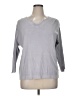 Cabela's 100% Cotton Gray 3/4 Sleeve Top Size XL - photo 1