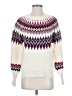 Sundance Chevron-herringbone White Pullover Sweater Size S - photo 1