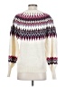 Sundance Chevron-herringbone White Pullover Sweater Size S - photo 2