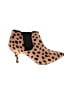 Pour La Victoire Animal Print Tan Ankle Boots Size 8 - photo 1