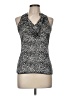 Ann Taylor Black Sleeveless Blouse Size 8 - photo 1