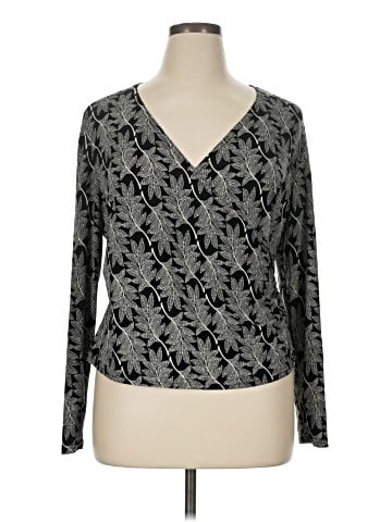 Jaclyn Smith Long Sleeve Top (view 1)