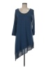 MONORENO Blue Casual Dress Size M - photo 1