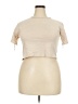 Assorted Brands Tan Short Sleeve Top Size XXL (estimated) - photo 1