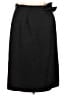 Grace Elements 100% Polyester Black Formal Skirt Size 8 - photo 1