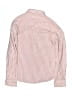 Zara Stripes Pink Long Sleeve Button-Down Shirt Size 11 - 12 - photo 2