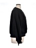 Free Assembly 100% Polyester Solid Black Pullover Sweater Size XL - photo 4