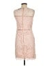 Aqua 100% Polyester Tan Cocktail Dress Size L - photo 2