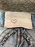 REVICE Hearts Blue Jeans Size 29 waist - photo 6