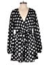 Lulus 100% Polyester Polka Dots Black Romper Size XS - photo 1