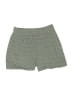 American Eagle Outfitters 100% Polyester Chevron-herringbone Black Green Shorts Size S - photo 1