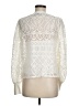 1.State 100% Polyester Ivory Long Sleeve Blouse Size M - photo 2