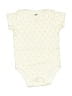 Hb 100% Cotton Print Ivory Short Sleeve Onesie Size 3-6 mo - photo 1