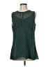 CAbi 100% Polyester Teal Sleeveless Blouse Size M - photo 1