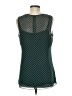 CAbi 100% Polyester Teal Sleeveless Blouse Size M - photo 2