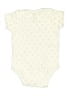 Hb 100% Cotton Print Ivory Short Sleeve Onesie Size 3-6 mo - photo 2