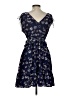 Thakoon 100% Viscose Floral Blue Casual Dress Size 4 - photo 2