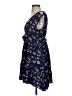 Thakoon 100% Viscose Floral Blue Casual Dress Size 4 - photo 5