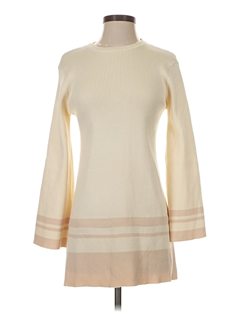 Pre-owned Petal And Pup Casual Dress In White