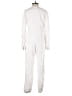 Unbranded 100% Cotton Metallic White Jumpsuit Size 6 - photo 2