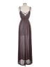 BCBGeneration Metallic Burgundy Cocktail Dress Size XS - photo 2