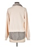Ann Taylor LOFT Outlet Tan Pullover Sweater Size M - photo 2