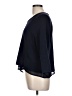 J.Crew 100% Cotton Black 3/4 Sleeve Top Size L - photo 5