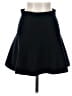 Zara Solid Black Casual Skirt Size S - photo 1