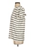 Unbranded Stripes Ivory White Short Sleeve Top Size S (estimated) - photo 5