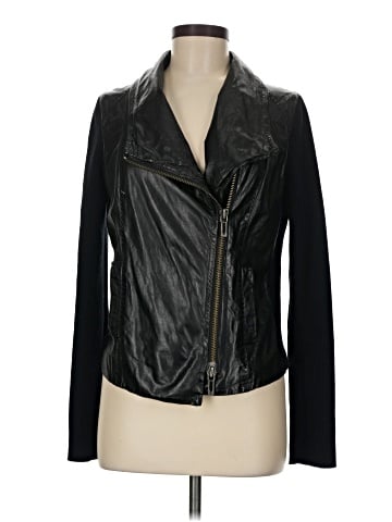 Vince. Leather Jacket (view 1)