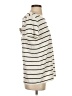 Unbranded Stripes Ivory White Short Sleeve Top Size S (estimated) - photo 4