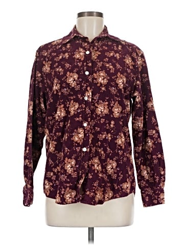 Jones New York Country Long Sleeve Button-Down Shirt (view 1)