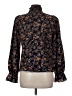 Shein Black Long Sleeve Blouse Size 6 - photo 2