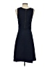 Etcetera Solid Blue Casual Dress Size S - photo 2