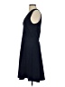 Etcetera Solid Blue Casual Dress Size S - photo 5