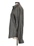Perry Ellis 100% Cotton Houndstooth Gray Long Sleeve Button-Down Shirt Size M - photo 5