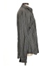 Perry Ellis 100% Cotton Houndstooth Gray Long Sleeve Button-Down Shirt Size M - photo 4