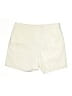 Chaps Solid Ivory Shorts Size 12 - photo 1