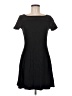 Three Dots Solid Black Casual Dress Size M - photo 1