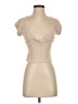 A.L.C. Tan Short Sleeve Top Size XS - photo 1