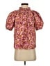 J.Crew Pink Short Sleeve Blouse Size XXS - photo 1