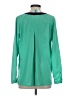 Buttons Green Long Sleeve Polo Size S - photo 2