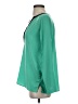 Buttons Green Long Sleeve Polo Size S - photo 5